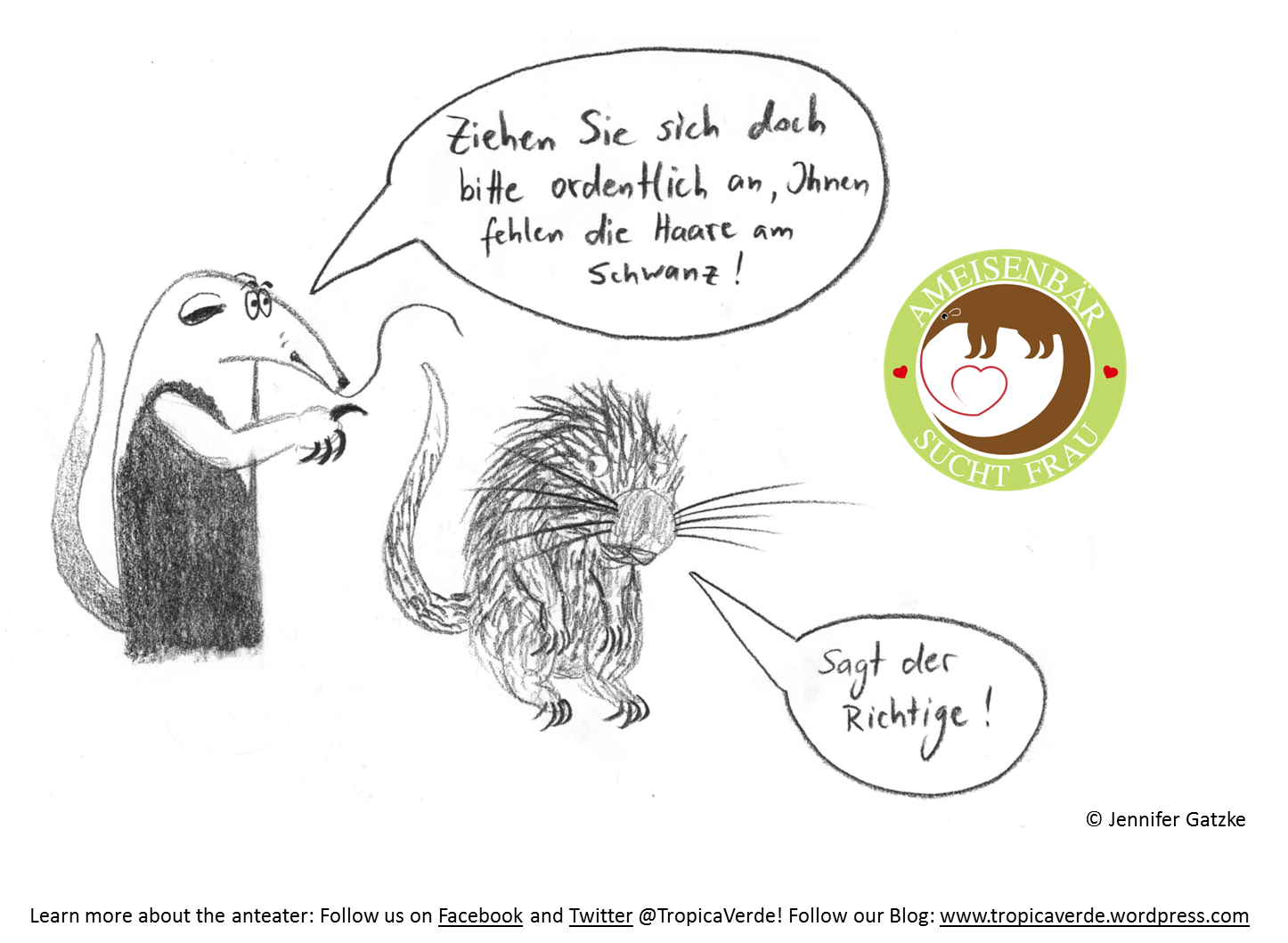 Nackter Kletterschwanz - nicht anzüglich, schlau
