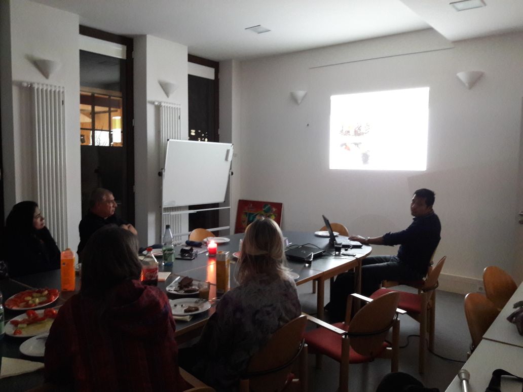 Zu Gast in der katholischen Hochschulgemeinde Frankfurt