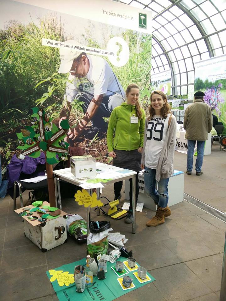 Infostand auf der Grünen Börse 2018