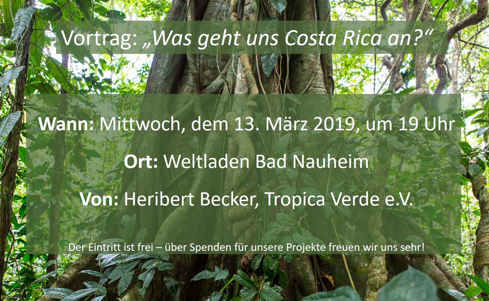 Vortrag: „Was geht uns Costa Rica an?“