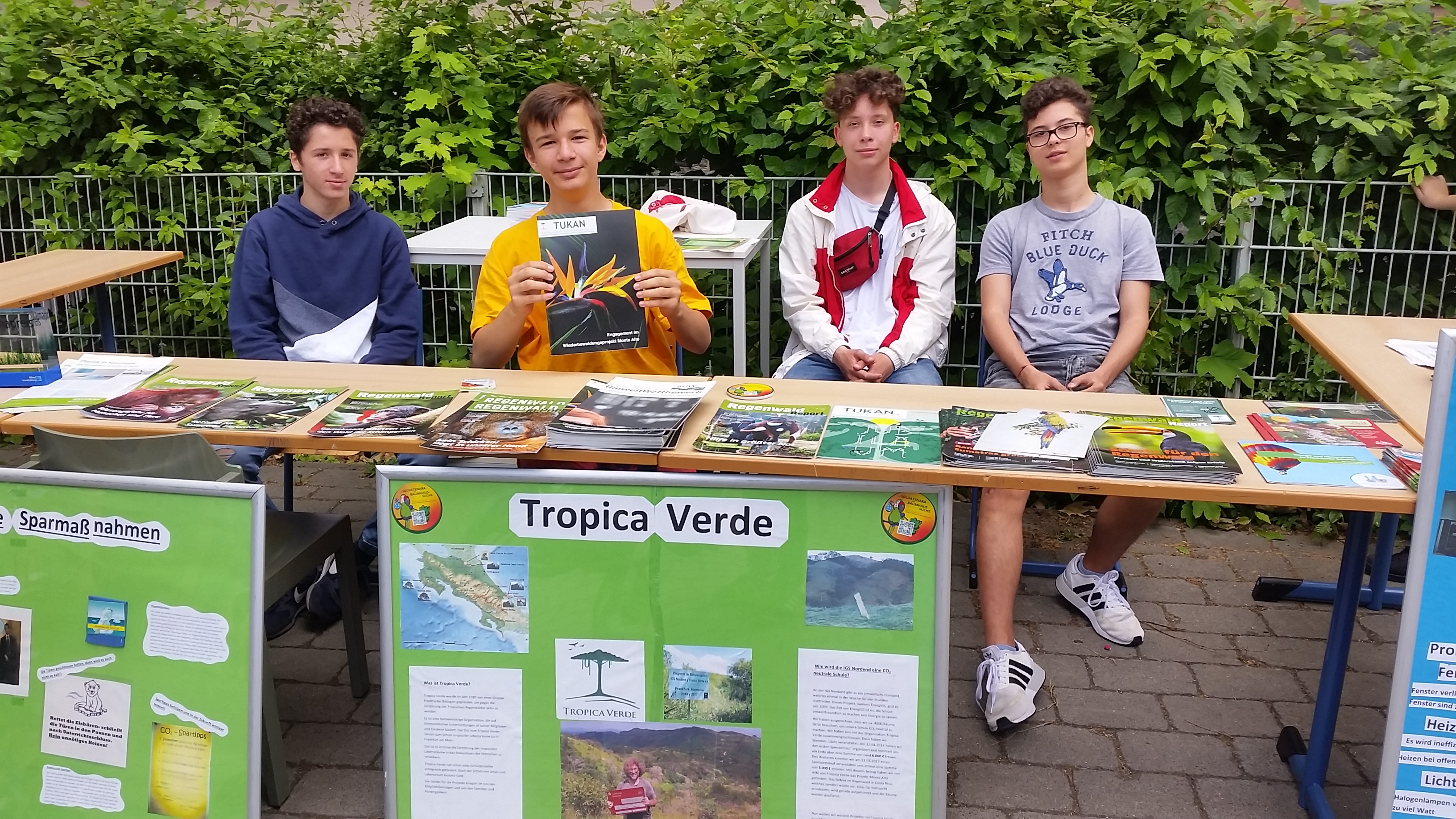 IGS Nordend läuft für den Regenwald