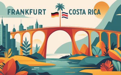 Die Luftbrücke Costa Rica - Frankfurt im Detail