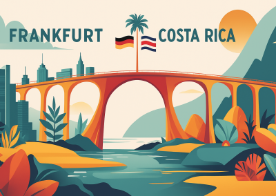 Luftbrücke Costa Rica - Frankfurt