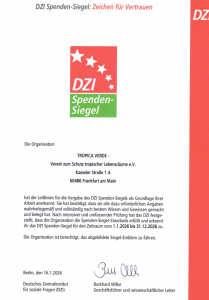 DZI Spendensiegel 2026 Foto